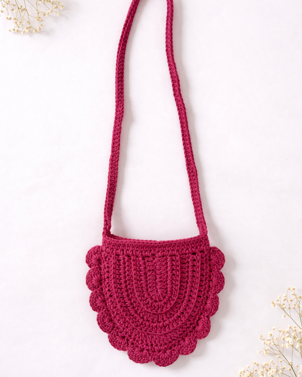 Mini cartera cherry