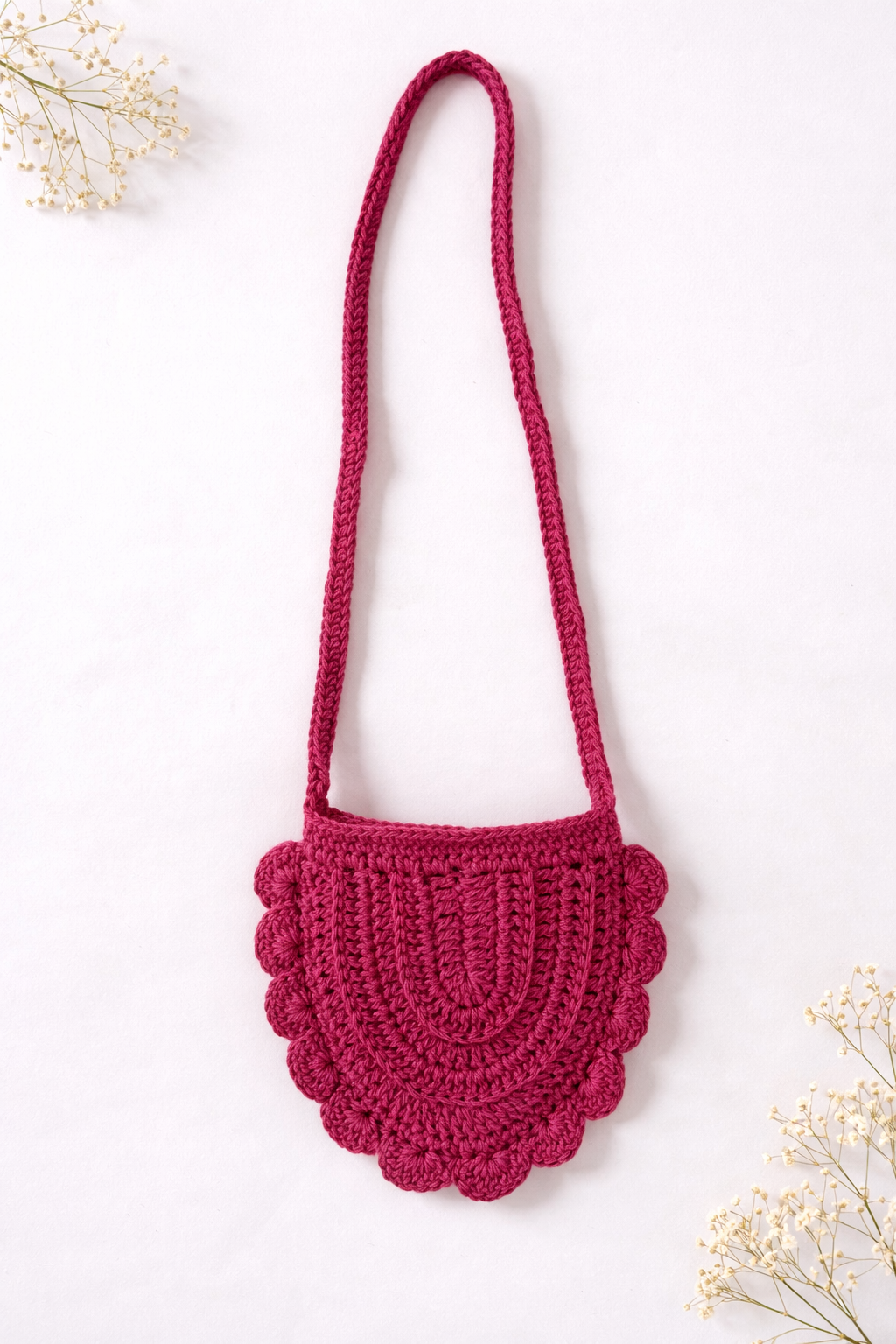Mini cartera cherry