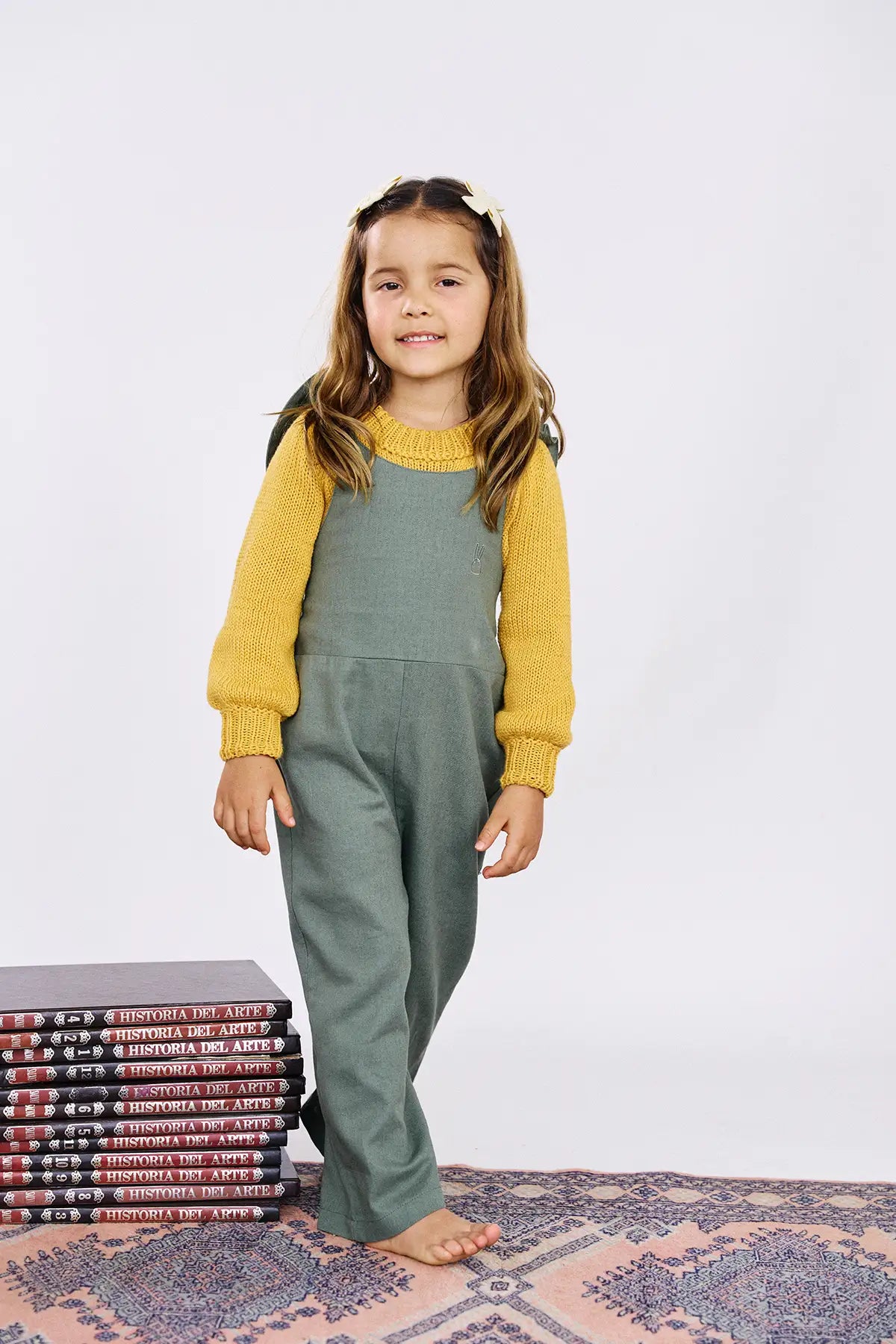 Buzo Elle Mostaza para niña