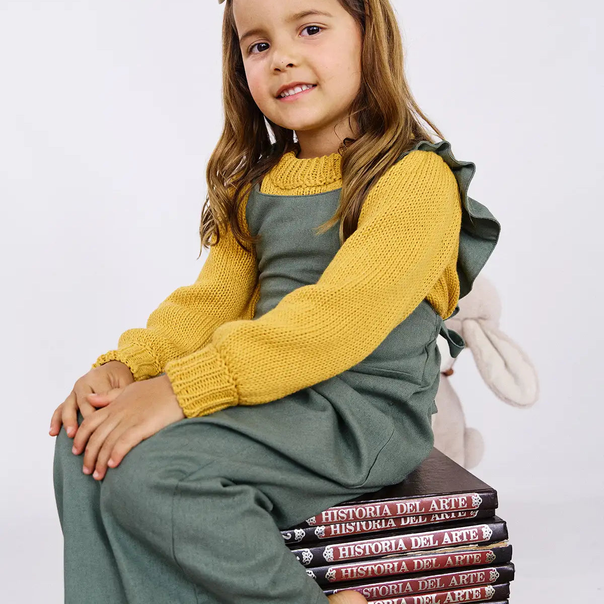 Buzo Elle Mostaza para niña