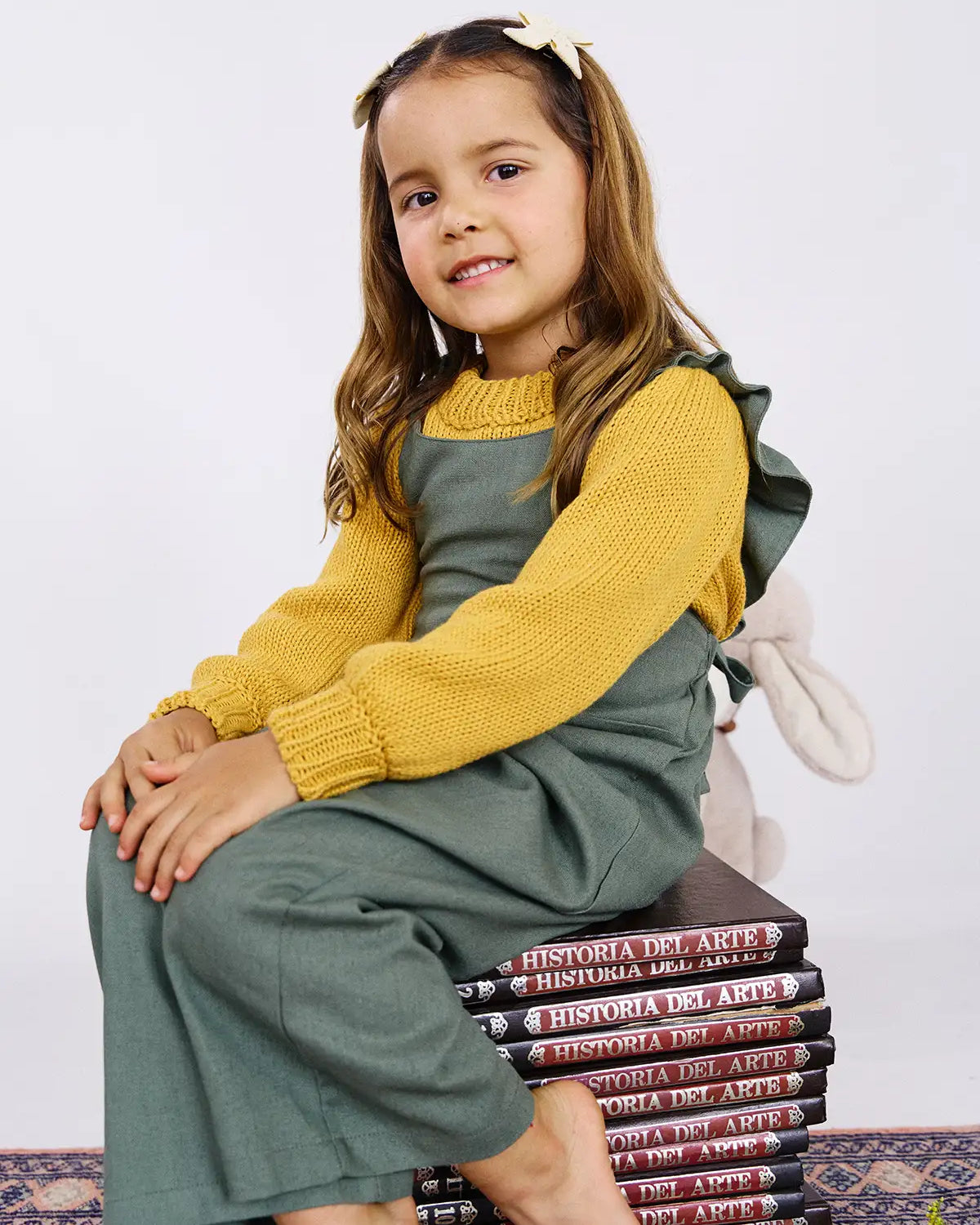 Buzo Elle Mostaza para niña