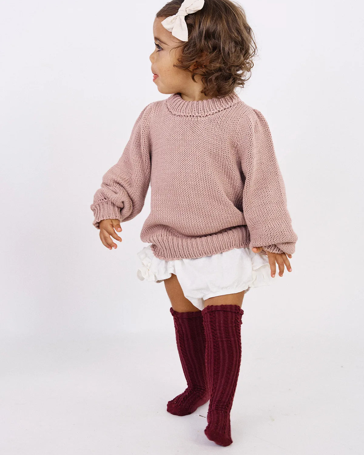 Buzo Elle Palo de Rosa para niña