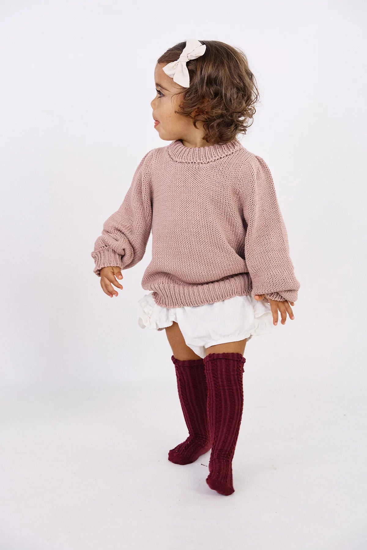 Buzo Elle Palo de Rosa para niña