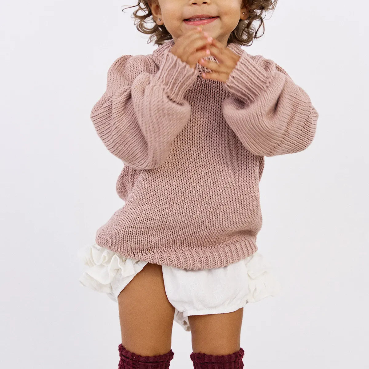 Buzo Elle Palo de Rosa para niña