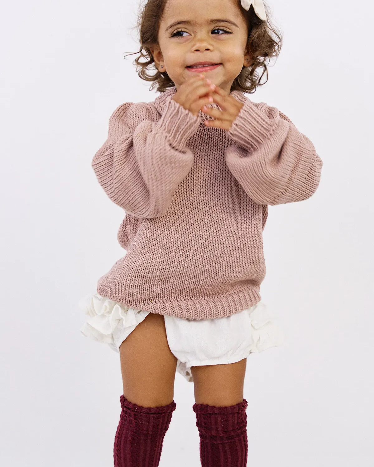 Buzo Elle Palo de Rosa para niña