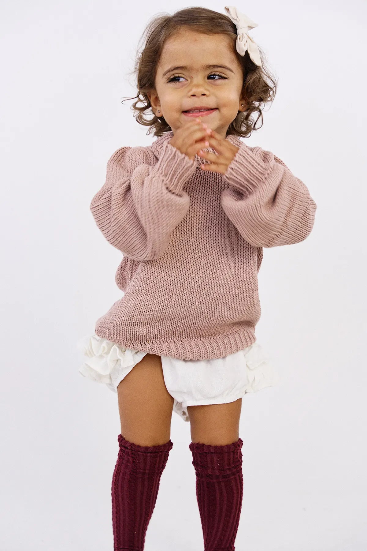 Buzo Elle Palo de Rosa para niña