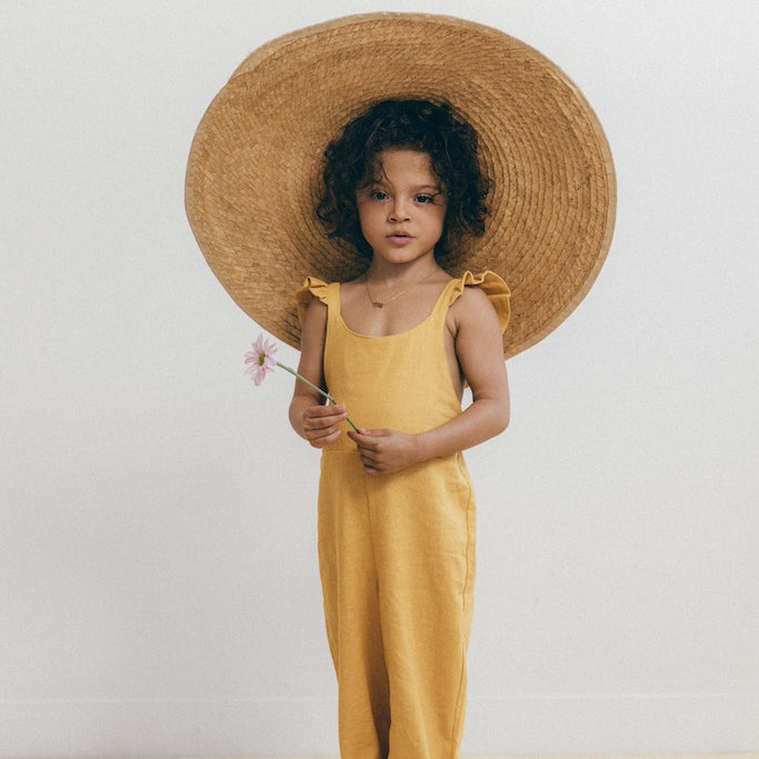 Enterizo Lupe Mostaza