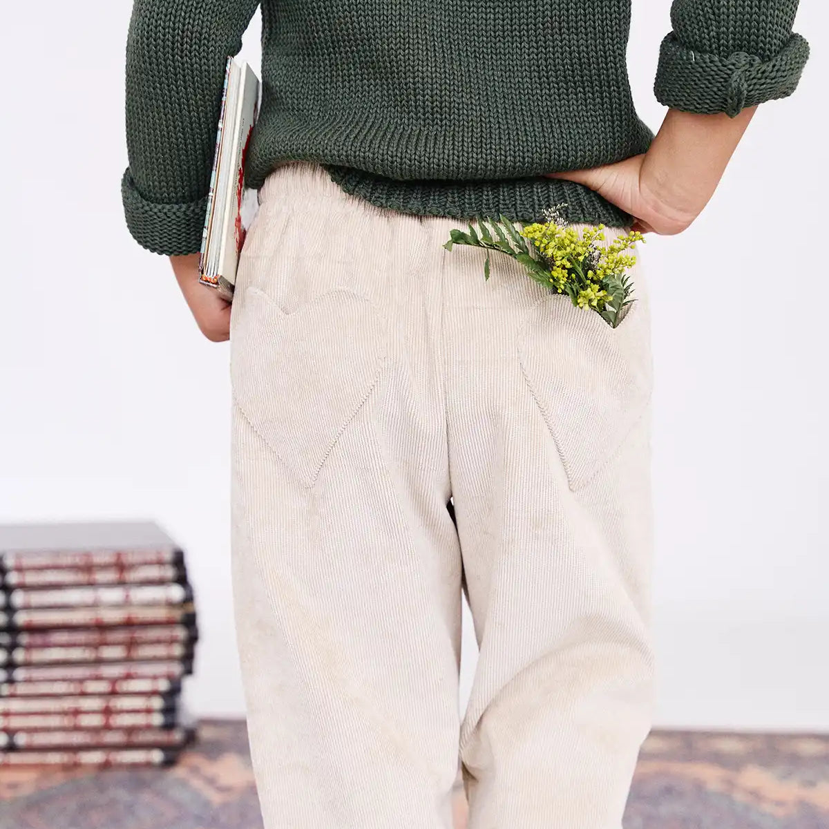 Pantalón Hearted Ivory