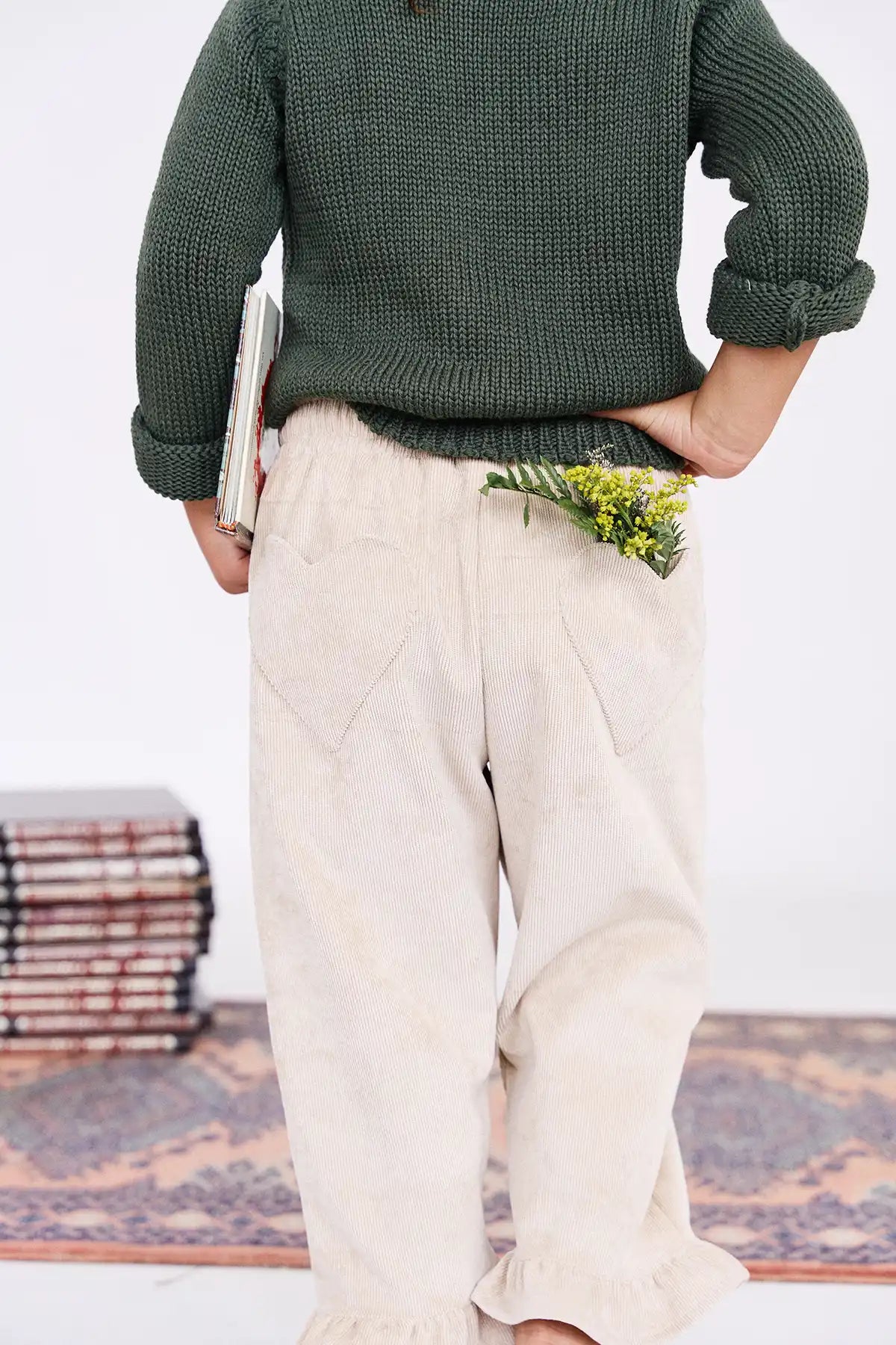 Pantalón Hearted Ivory