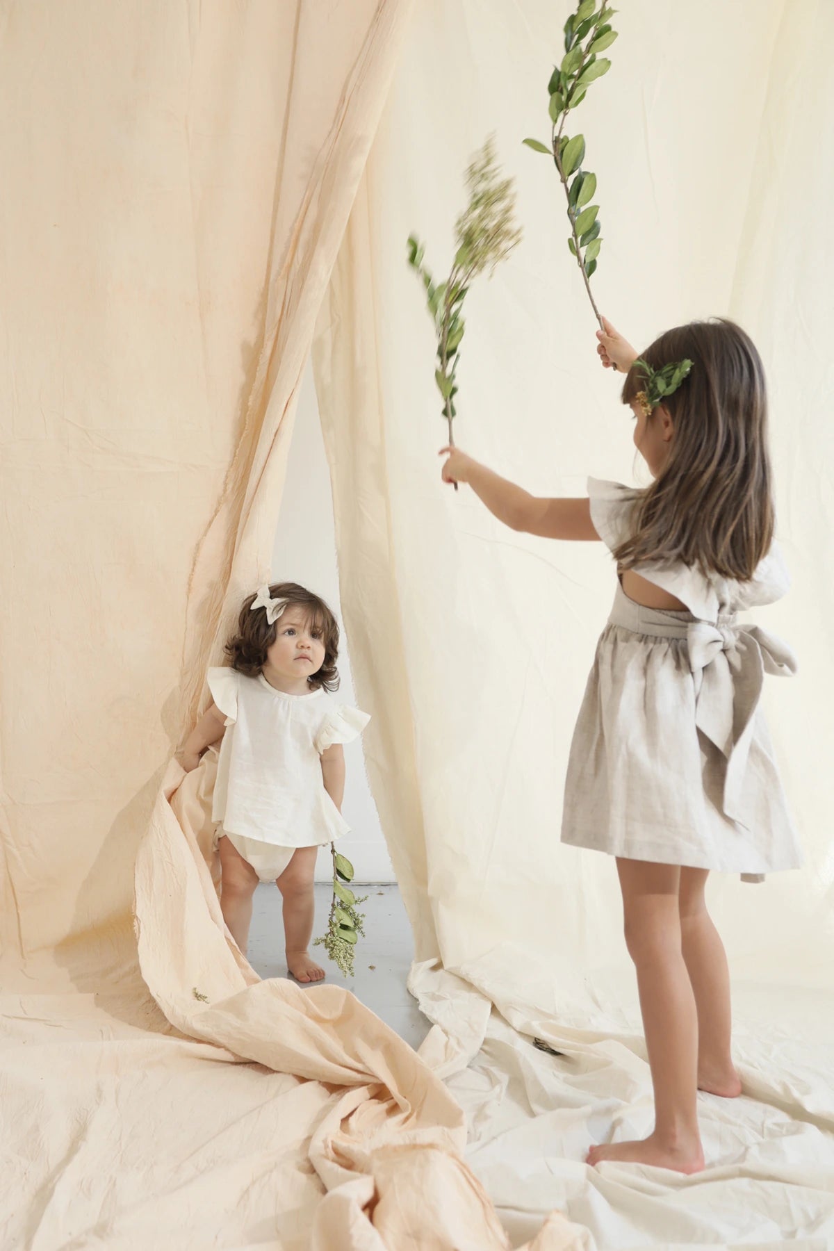 Vestido Lara en Lino Arena