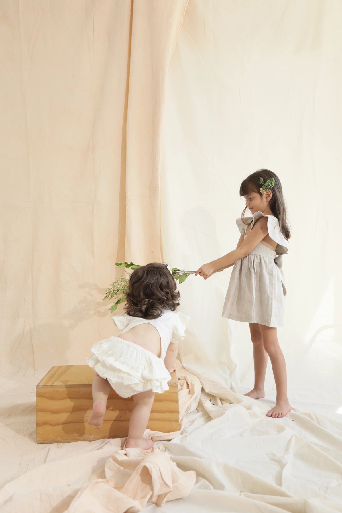 Vestido Lara en Lino Arena