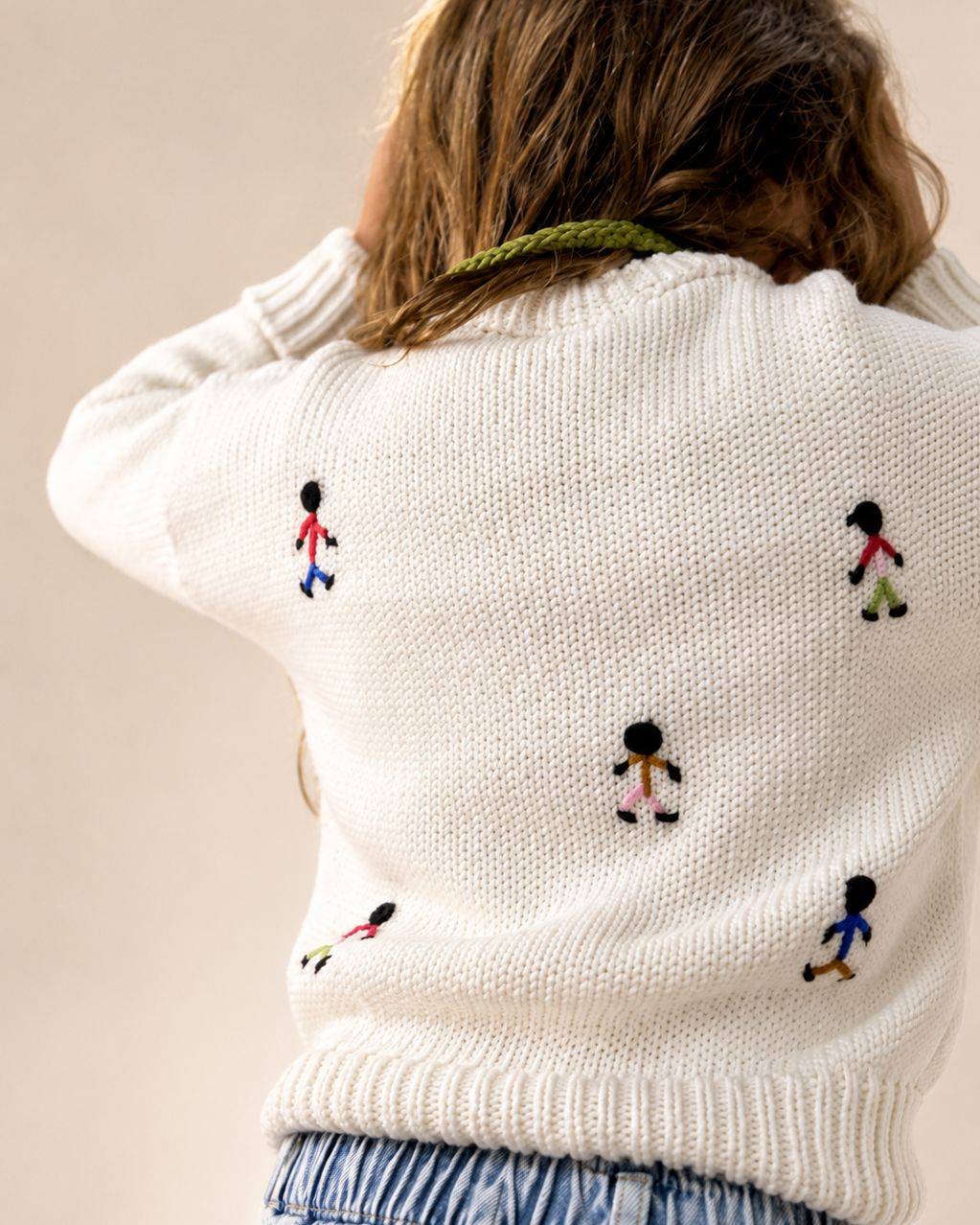 Saco Tiny Dancers para Mujer | Saco Tejido Bordado | La Tutu