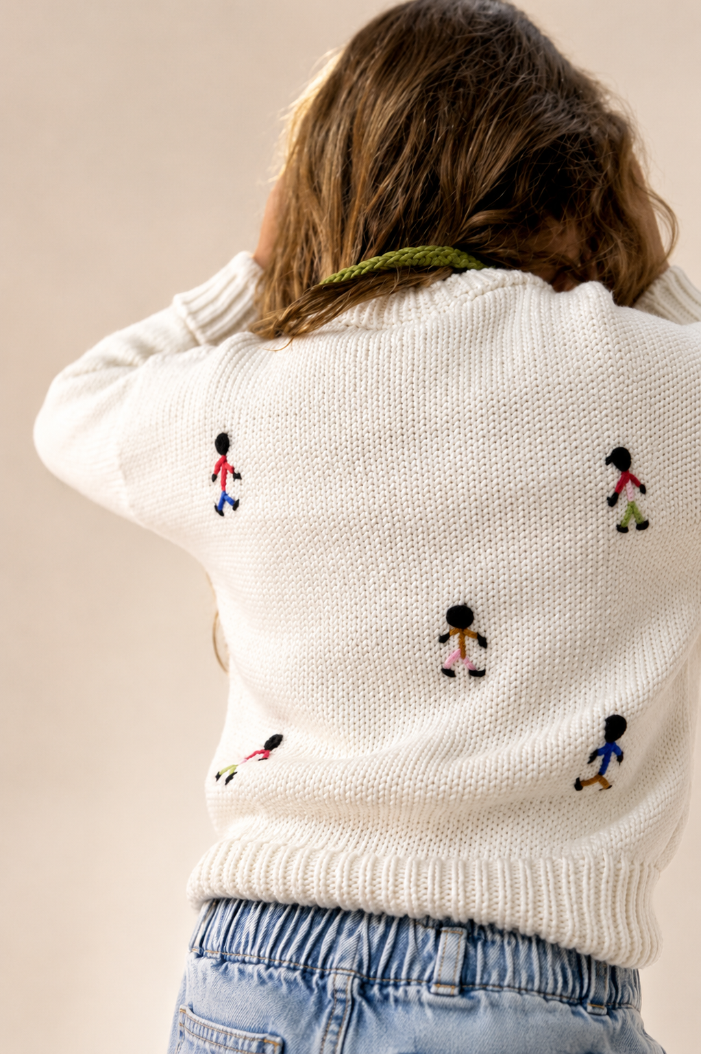 Saco Tiny Dancers para Mujer | Saco Tejido Bordado | La Tutu