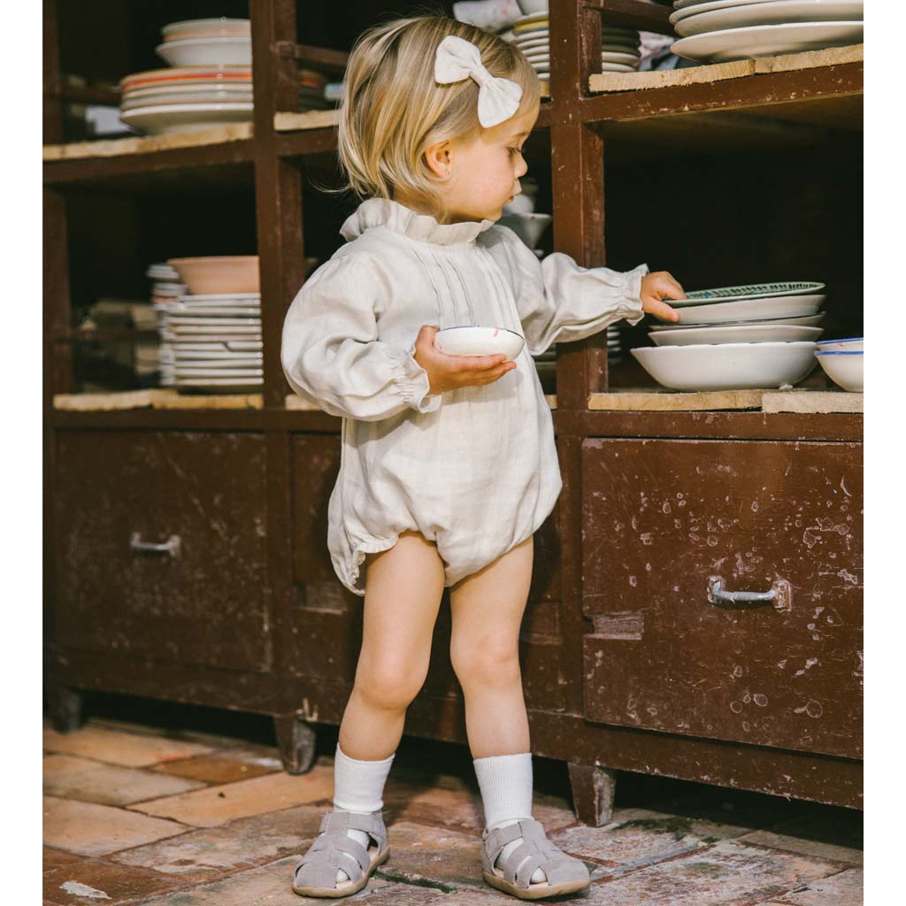 Romper Manga Larga Cloé Castaña