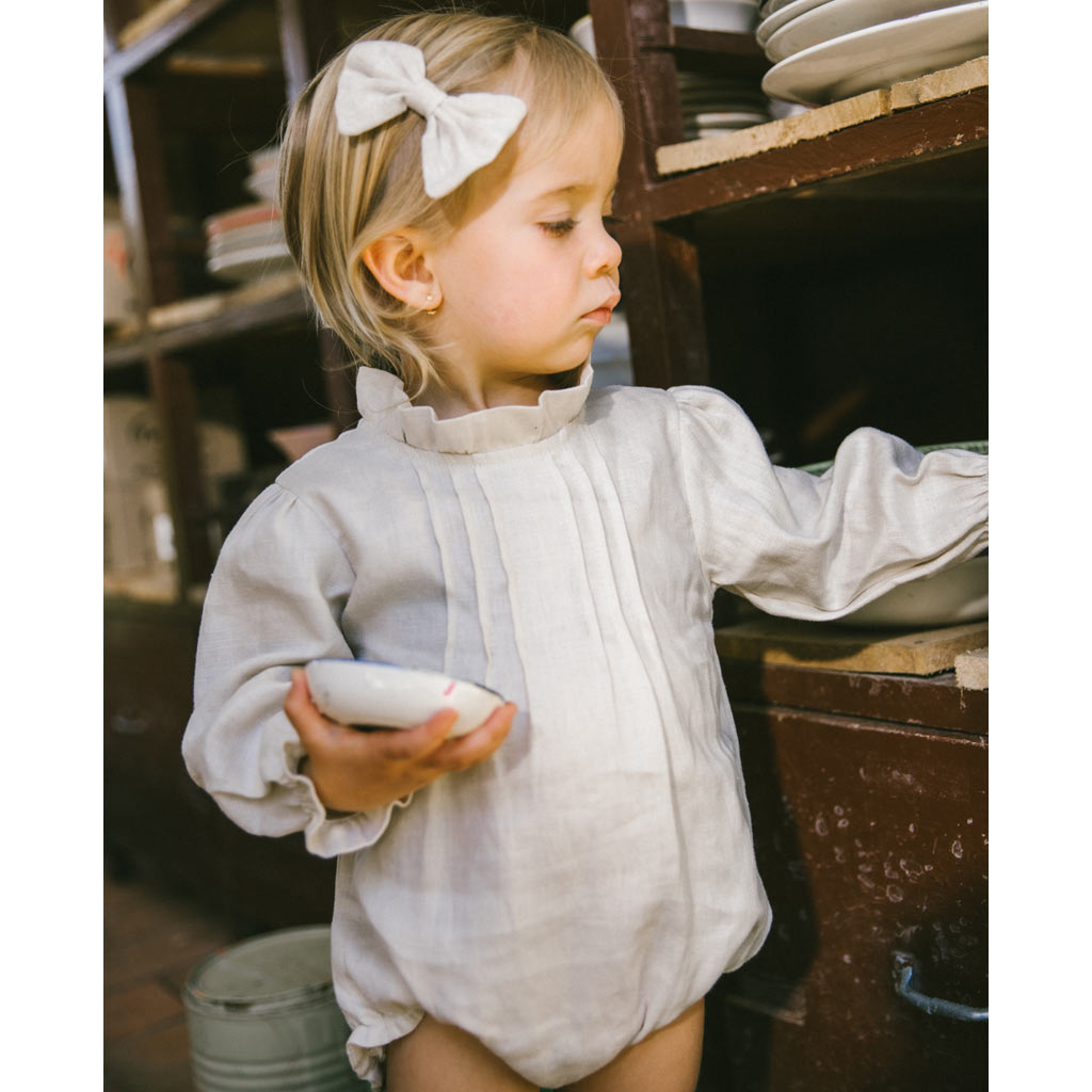 Romper Manga Larga Cloé Castaña